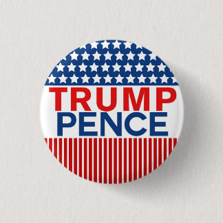 Trump - Pence 2016 3 Cm Round Badge