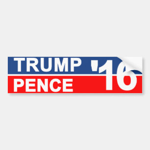 Trump Pence 2016 Bumper Sticker