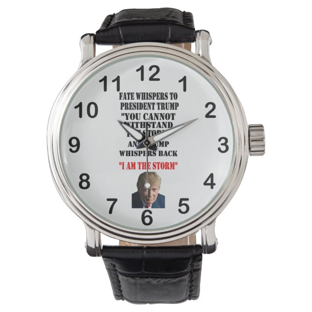 TRUMP PENCE 2016   (Make America Great Again) Watch (Front)
