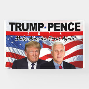 Trump Pence 2016 Photo Banner
