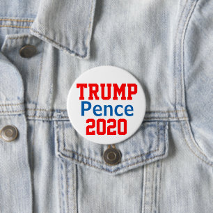 Trump Pence 2020 7.5 Cm Round Badge