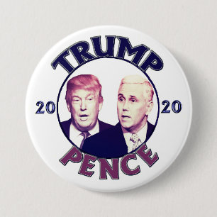Trump Pence 2020 7.5 Cm Round Badge