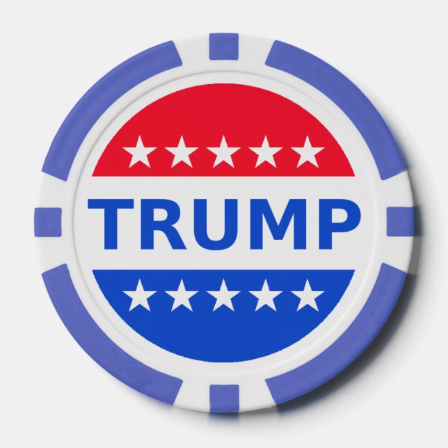Trump Pence Poker Chips (Front)