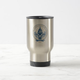 Trump Pence President Inaugural Logo Inauguration Travel Mug