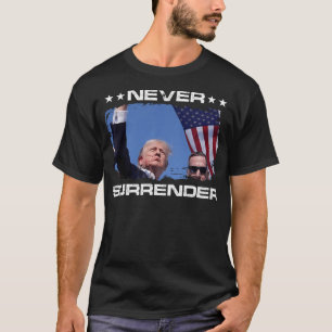 Trump Pennsylvania Rally Shot - Donald Trump 2024  T-Shirt