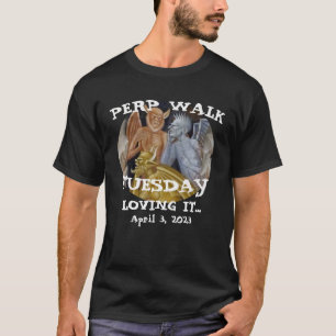 Trump Perp Walk Tuesday 2023 April 3 T-Shirt
