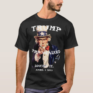 Trump Perp Walked 2023 Tuesday Uncle Sam T-Shirt