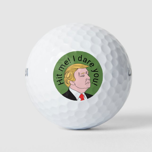 Trump Personalise Golf Balls (Front)