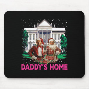 Trump Pink 2024 Take America Ck Daddy's Home Chris Mouse Mat