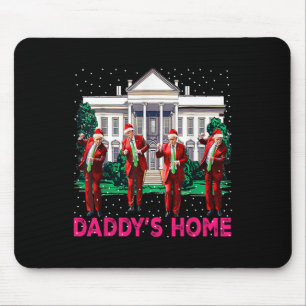Trump Pink 2024 Take America Ck Daddy's Home Chris Mouse Mat