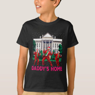 Trump Pink 2024 Take America Ck Daddy's Home Chris T-Shirt