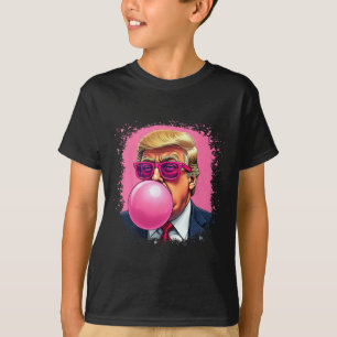 Trump Pink Bubble Gum T-Shirt