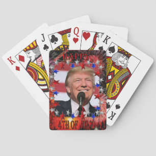 Trump playing cards
