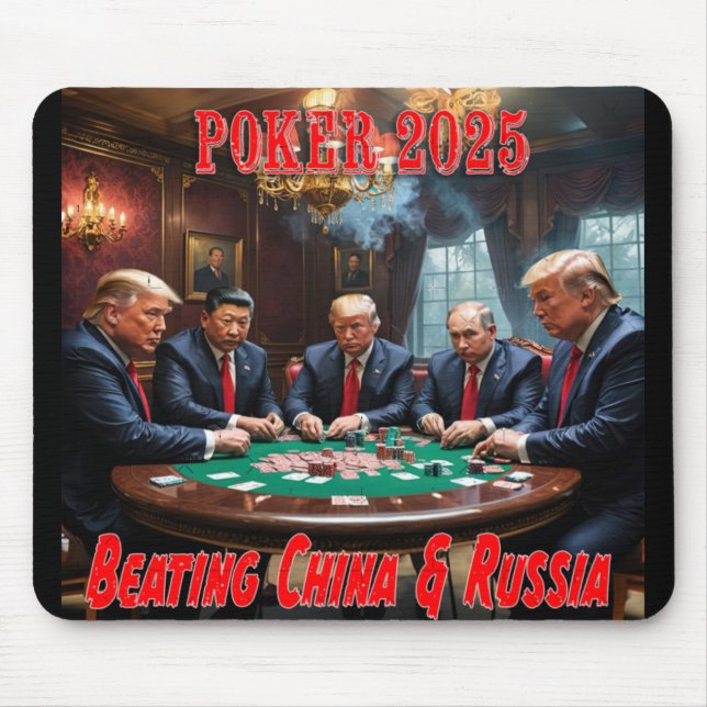 Trump Poker 20251  Mouse Mat (Front)
