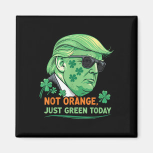 Trump Political Humour – Green Is The New Orange  Magnet