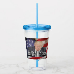 Trump Political Prisoner Acrylic Tumbler