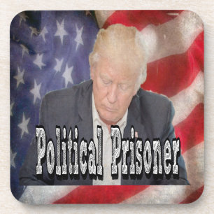 Trump Political Prisoner Coaster