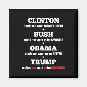 Trump Political Tee For Independents And Liberals Magnet