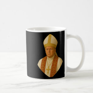 Trump Pope Graphic – Funny Political Design Coffee Mug