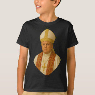 Trump Pope Graphic – Funny Political Design T-Shirt
