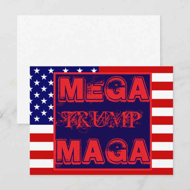 TRUMP POSTCARD (Front/Back)