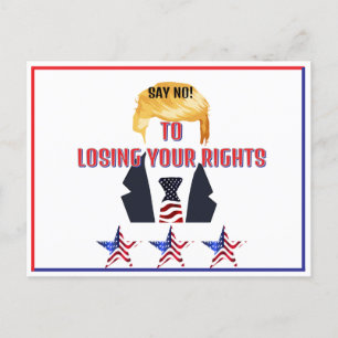 Trump Postcard Addressed To Your Senator