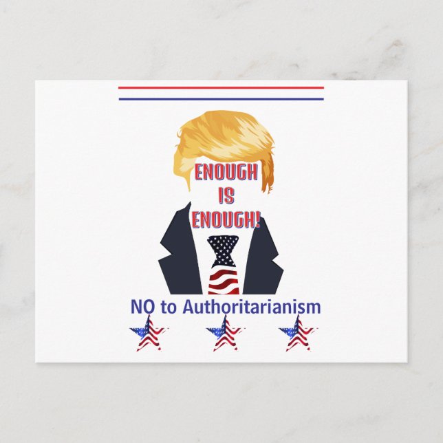 Trump Postcard Addressed To Your Senator (Front)