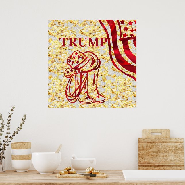 TRUMP POSTER (Kitchen)