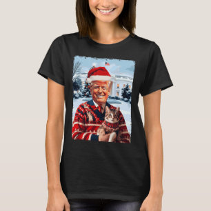 Trump President 47th Make Christmas Great Again Tr T-Shirt