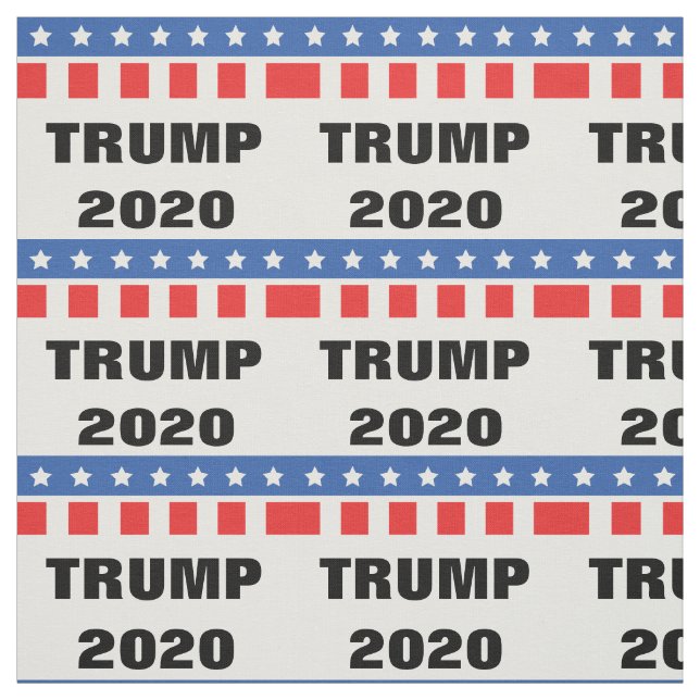 Trump President Election 2020 Fabric (Swatch)