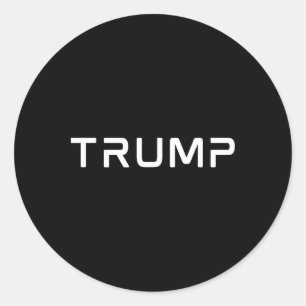 Trump President Inauguration 45 47 Trump Classic Round Sticker