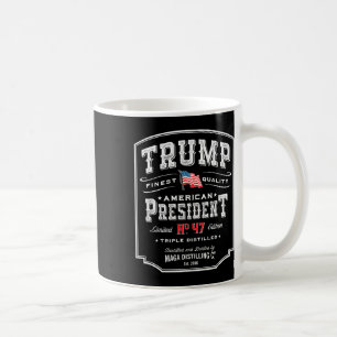 Trump President N 47 Vintage Whiskey Usa Coffee Mug