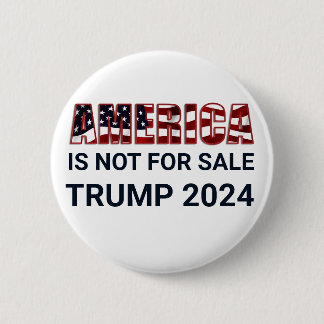Trump Presidential election button. Button
