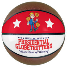 Trump Presidential Globetrotters Basketball