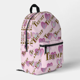 TRUMP PRINTED BACKPACK