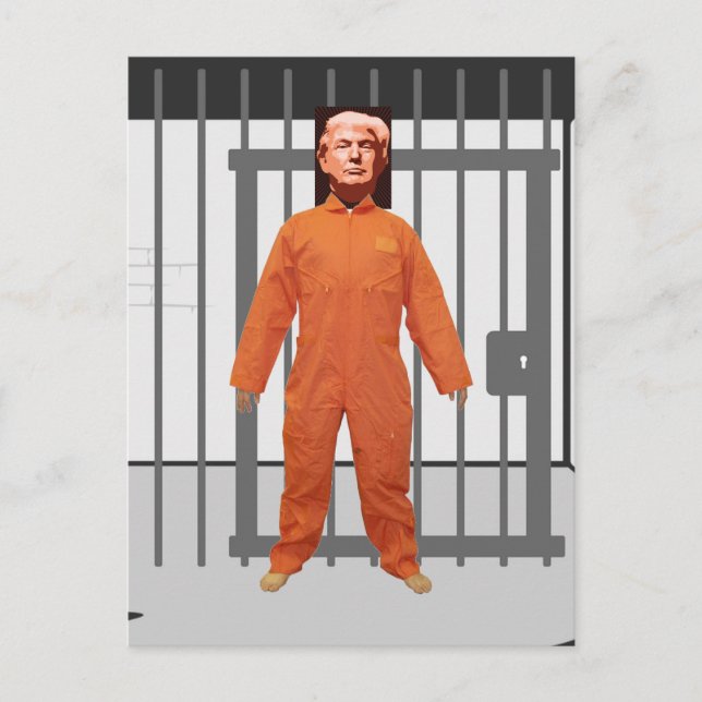 Trump Prisoner Postcard (Front)