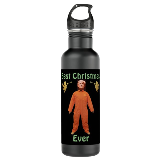Trump Prisoner Water Bottle (Front)