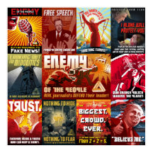 Trump Propaganda Poster, 11-in-1