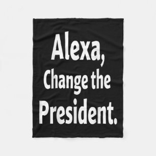 Trump Protest Anti Political _1  Fleece Blanket