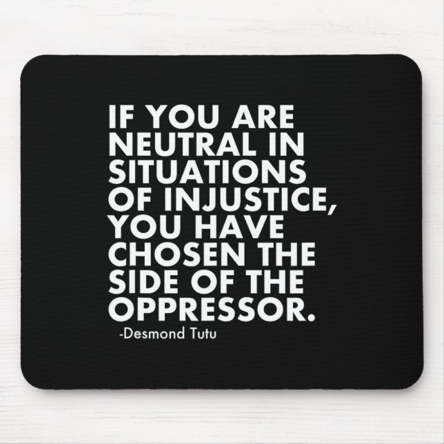 Trump Protest  Mouse Mat (Front)