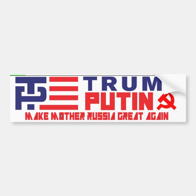 Trump / Putin Bumper Sticker (Front)