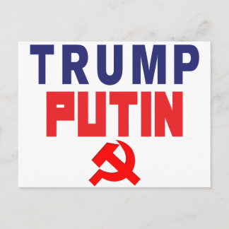 Trump / PUTIN Postcard