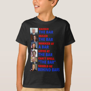 Trump Raised The Byr Harris Failed The R T-Shirt