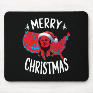 Trump Red Election Map Merry Christmas Trump Winne Mouse Mat