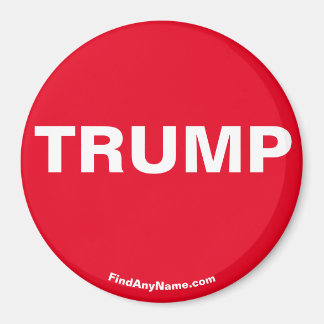 TRUMP red magnet