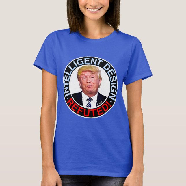 Trump Refutes Intelligence— T-Shirt (Front)