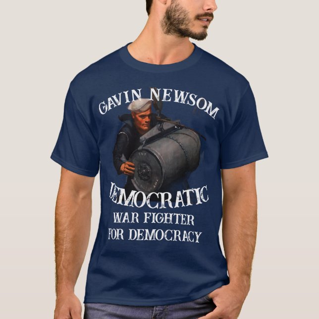 Trump Republican Election 2026 2027 Gavin Newsom T-Shirt (Front)
