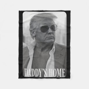 Trump Republican Woman Mother’s Day Daddy’s Home P Fleece Blanket
