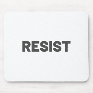 Trump Resist Political Protest Impeach Anti Govern Mouse Mat