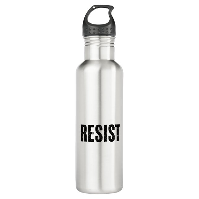 Trump Resist Trump Protest Anti Political Protest  710 Ml Water Bottle (Front)